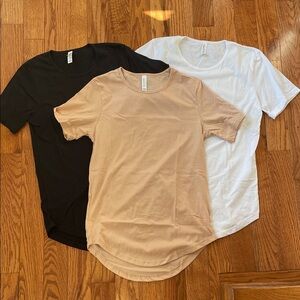 Women's Classic T-Shirt Pack - Black, White, and Tan